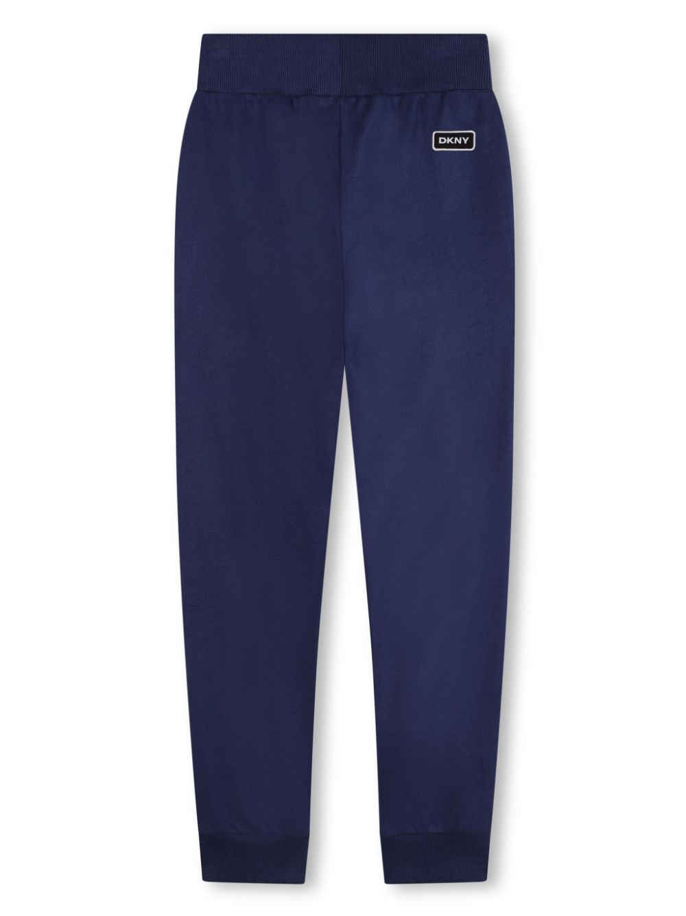 Dkny Kids Katoenen trainingsbroek met geborduurd logo - Blauw