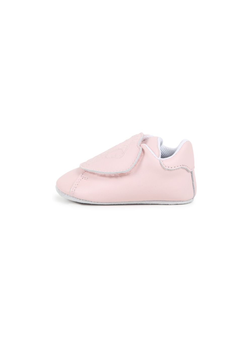 Kenzo Kids Slippers met klittenband en Elephant-print Roze