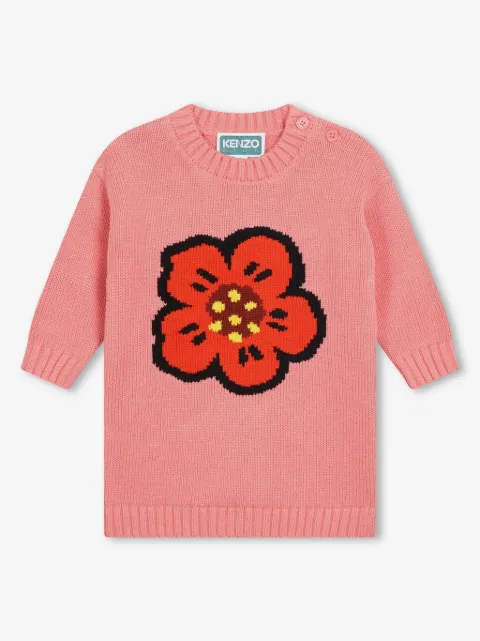Kenzo Kids Gestricktes Kleid