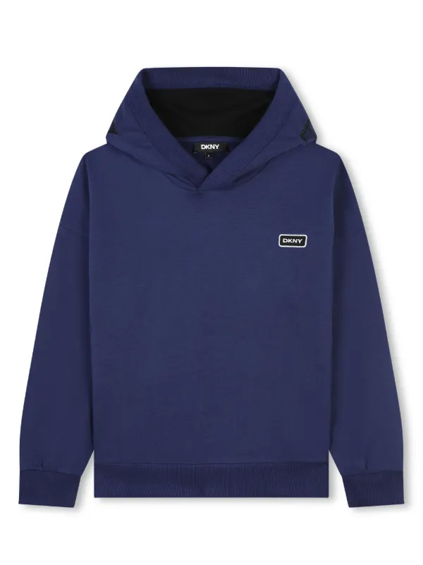 Dkny hooded sweatshirt discount