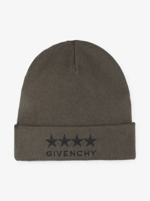 Givenchy Kids Beanie mit Logo-Stickerei