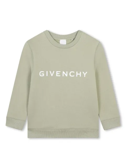 Givenchy Kids sudadera con logo estampado