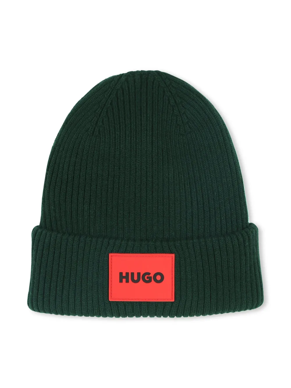 HUGO KIDS Berretto con applicazione | verde | Image 1