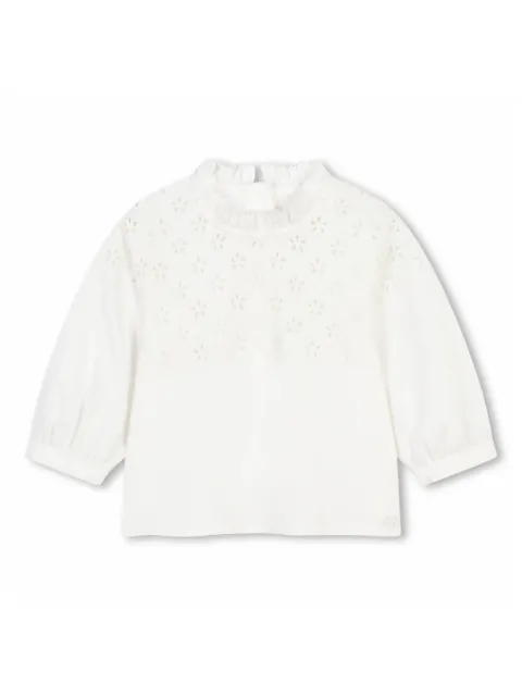 Chloé Kids tröja med volangkrage