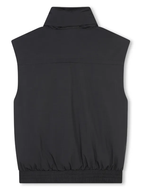 Dkny Kids logo-print Puffer Gilet Black FARFETCH BN