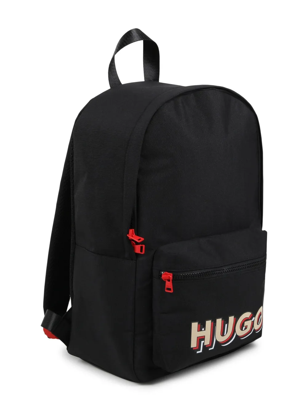 HUGO KIDS Rugzak met logoprint Zwart