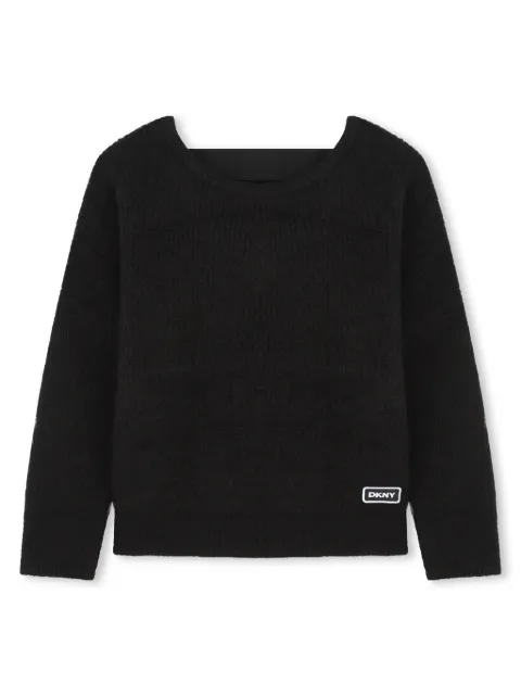 Dkny Kids Suéter com logo
