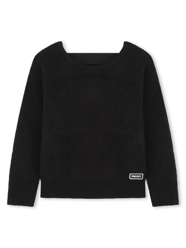 Dkny Kids logo band Jumper Black FARFETCH CA