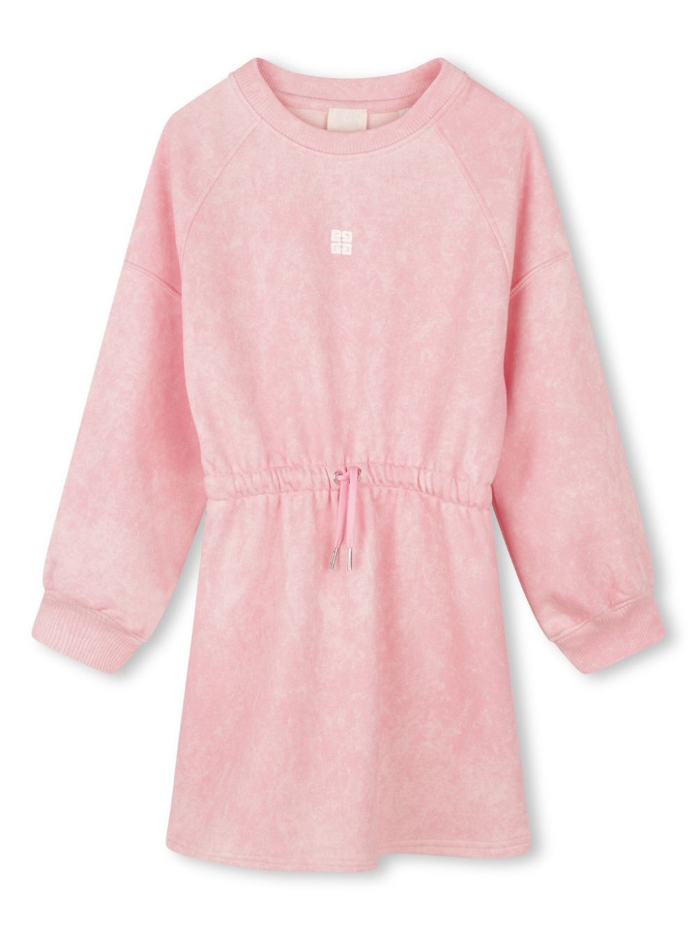 Givenchy Kids 4G-motif cotton dress - Pink