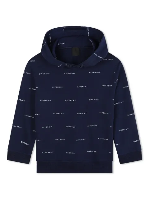 Givenchy Kids 4G-print drawstring hoodie