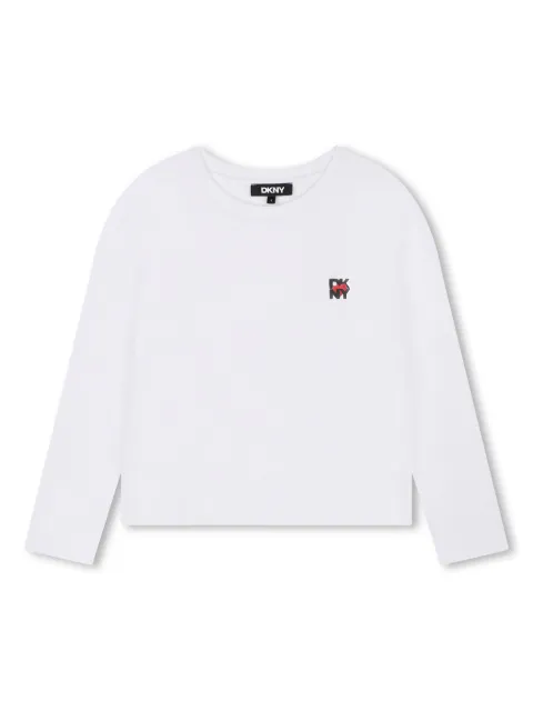 Dkny Kids logo-print T-shirt