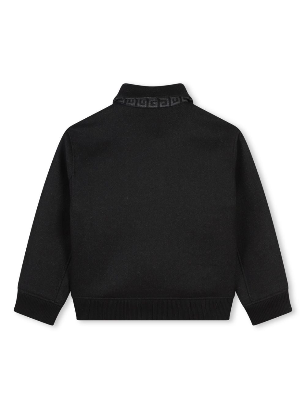 Givenchy Kids Jack van wolblend met rits - Zwart