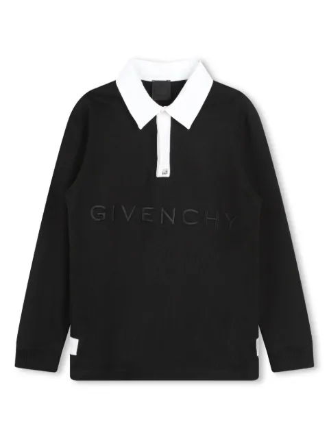 Givenchy Kids Polo con ricamo