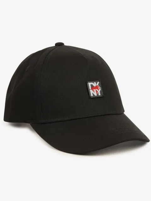 Dkny Kids logo-plaque cotton baseball cap