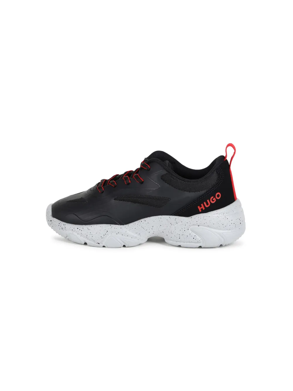 HUGO KIDS Sneakers met chunky zool Zwart