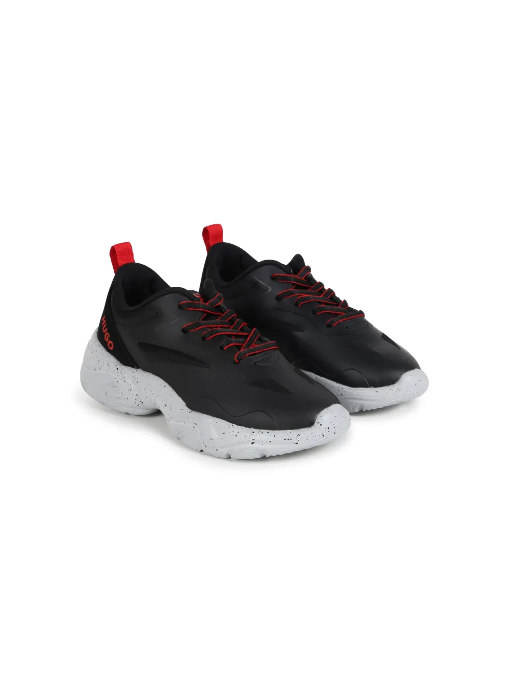 Image 1 of HUGO KIDS panelled chunky sneakers