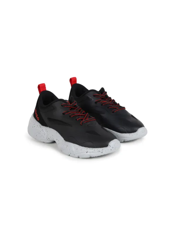 HUGO KIDS Panelled Chunky Sneakers Farfetch