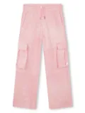 Givenchy Kids logo-print cargo pants - Pink