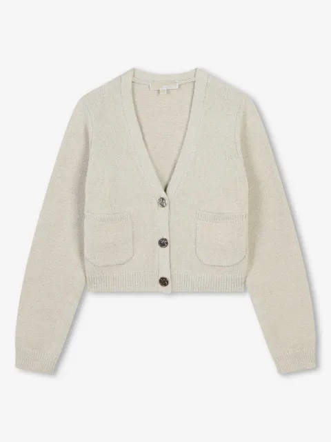 Michael Kors Kids logo-buttons cardigan