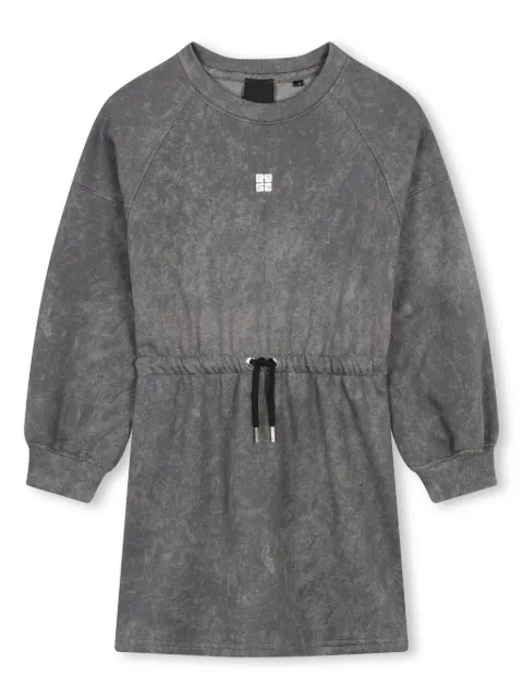 Givenchy Kids acid wash-print cotton dress