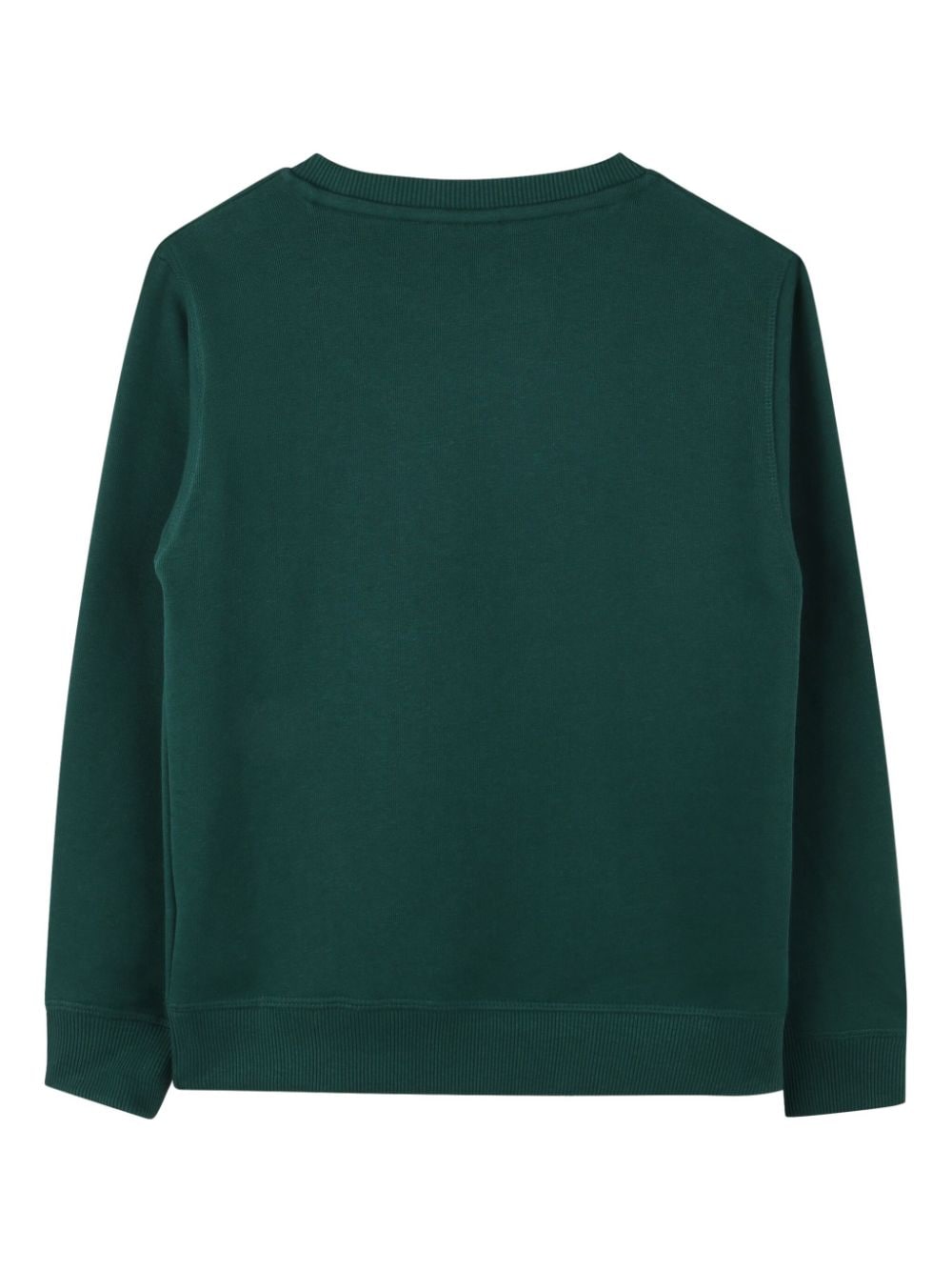 Shop Hugo Logo-print Sweatshirt In Green