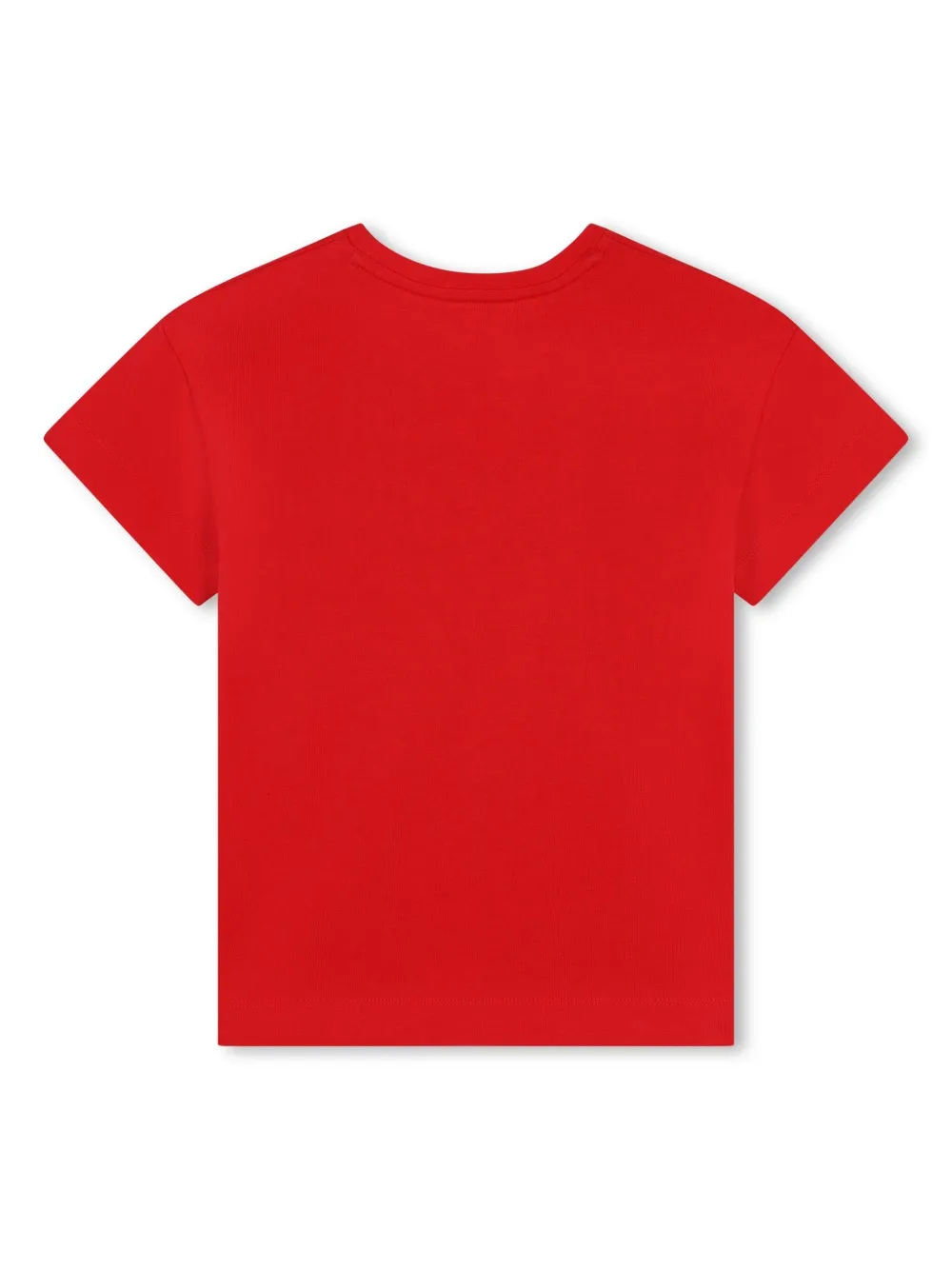 HUGO KIDS T-shirt met logo van studs - Rood