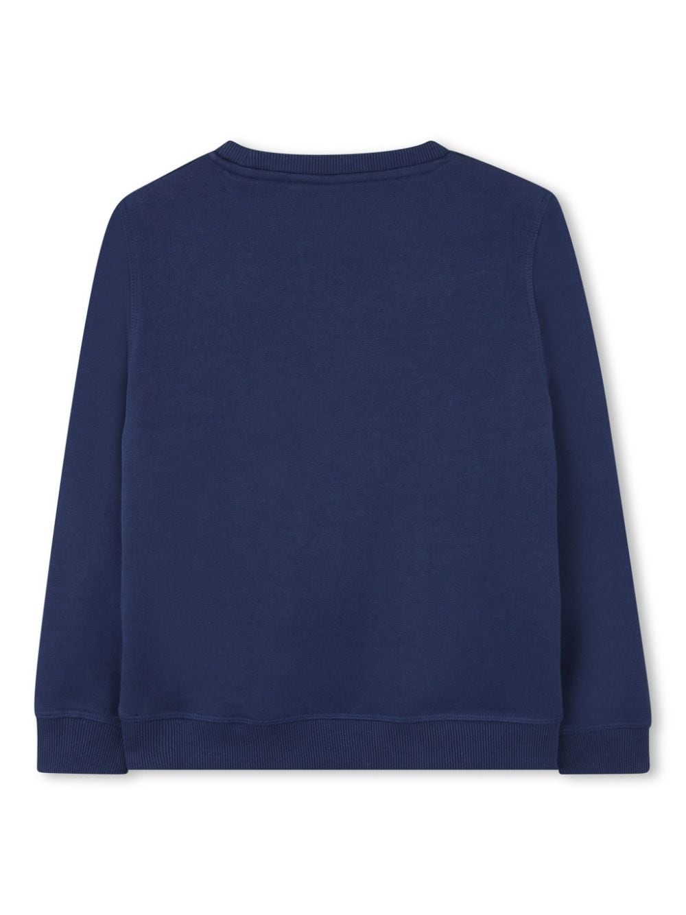 Shop Hugo Logo-print Sweatshirt In Blue