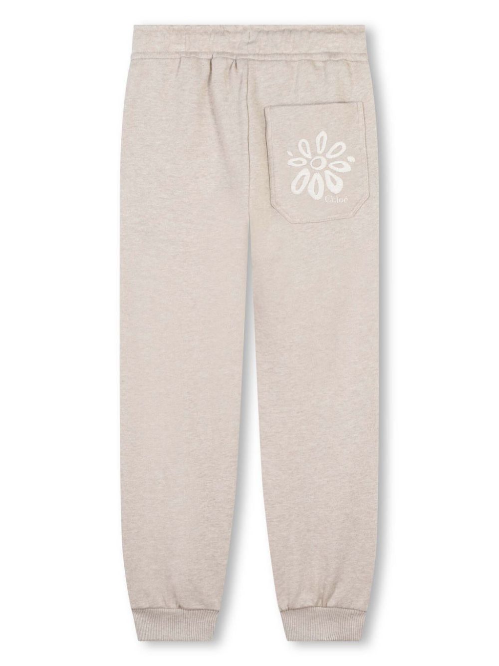 Chloé Kids Trainingsbroek met print - Beige