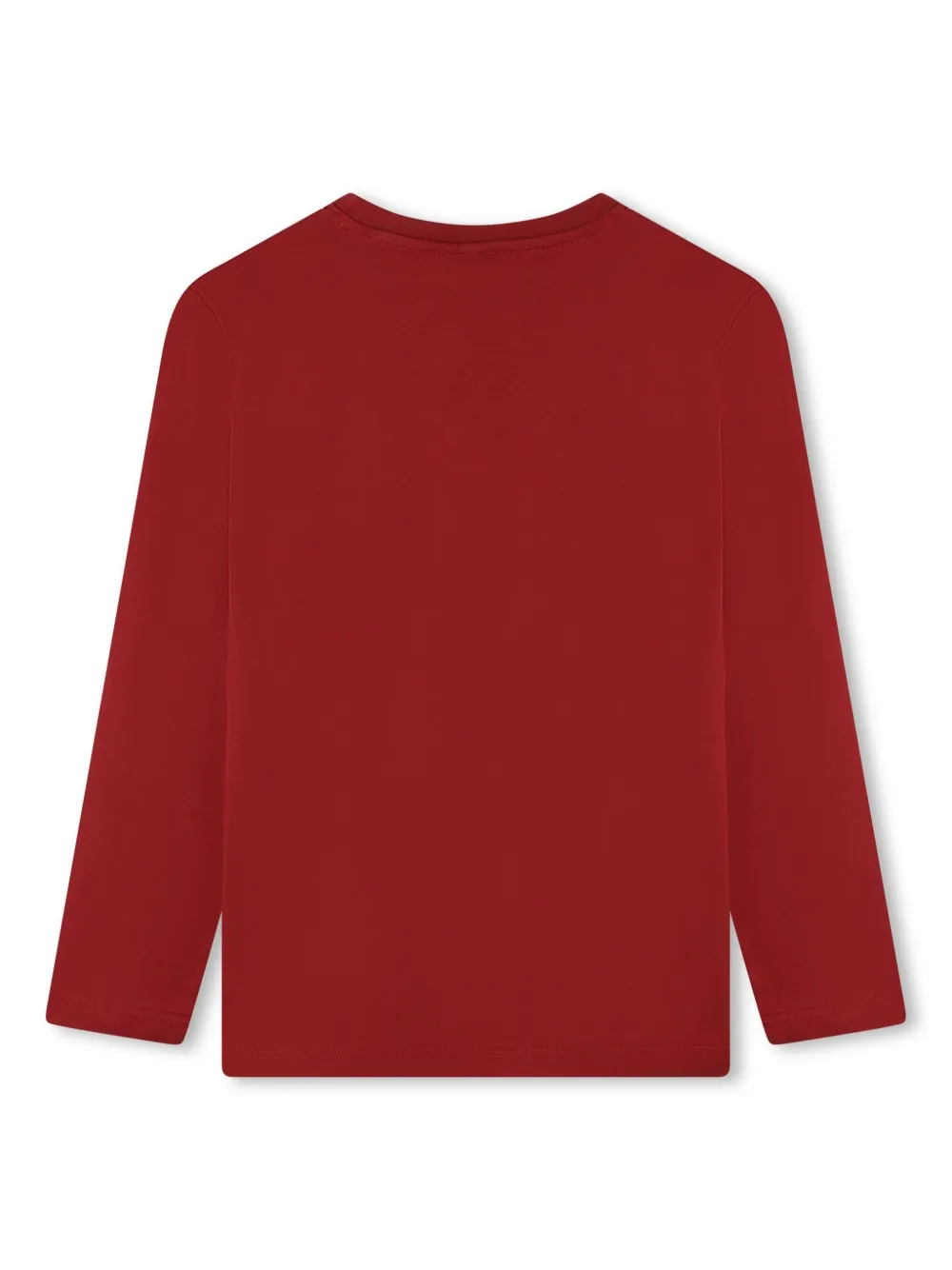 BOSS Kidswear Geruite pyjama Rood