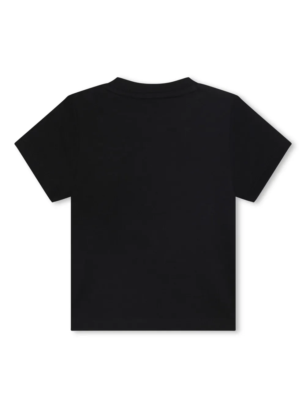 BOSS Kidswear T-shirt met geborduurd logo - Zwart