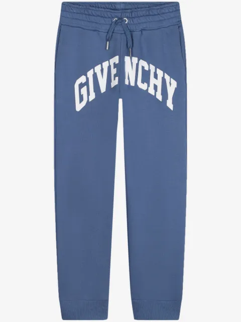 Givenchy Kids pantalones con logo estampado