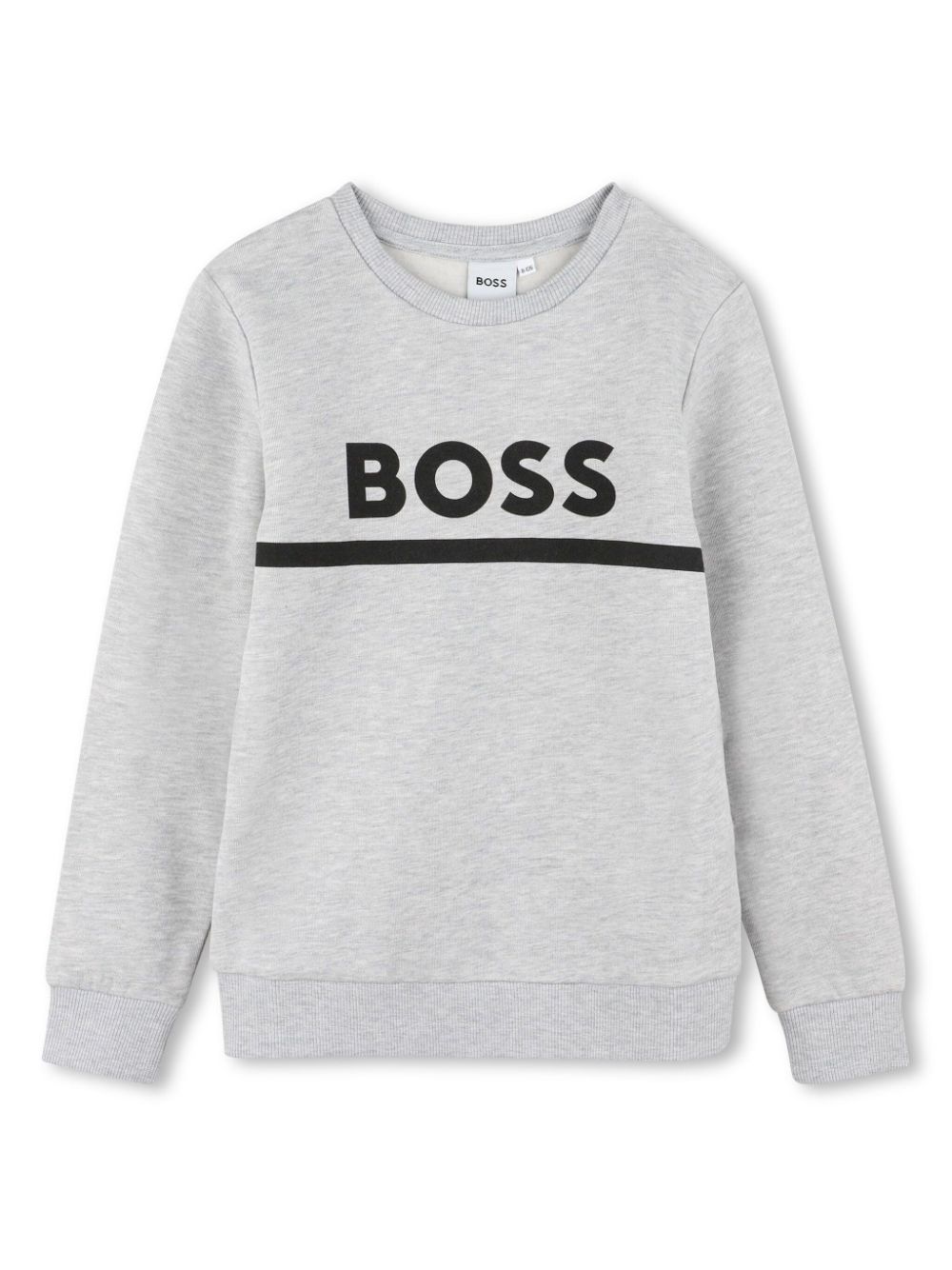 BOSS Kidswear logo-print sweatshirt - Grigio