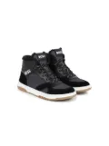 BOSS Kidswear logo-print high-top sneakers - Grey