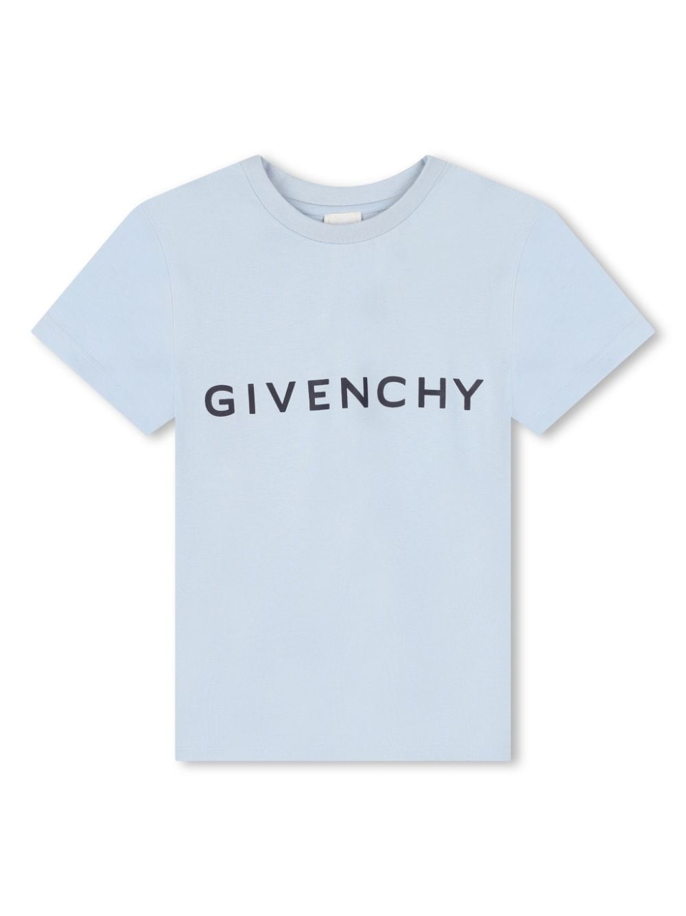 Givenchy Kids logo-print cotton T-shirt Blauw