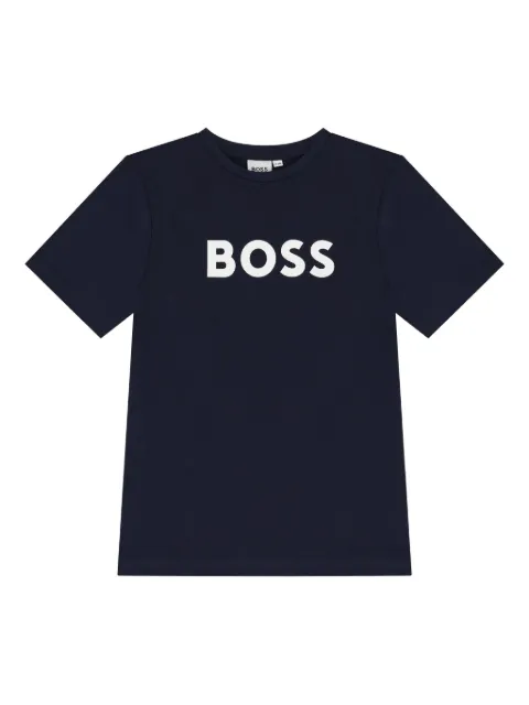 BOSS Kidswear logo-print T-shirt