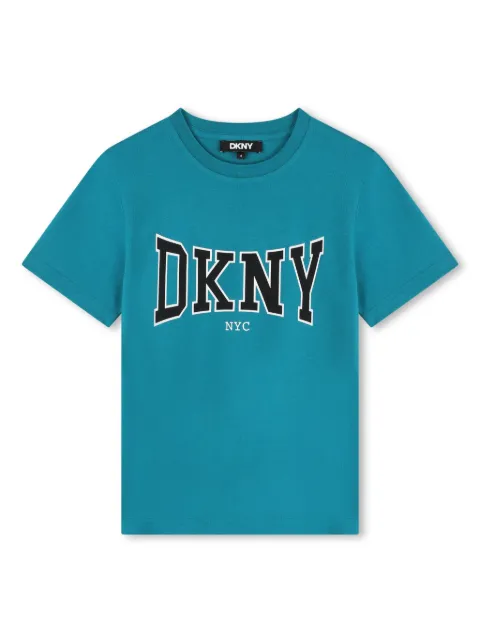 Dkny Kids logo-print cotton T-shirt
