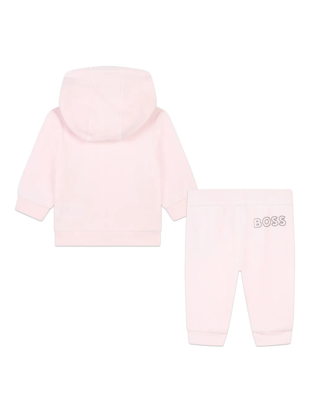 BOSS Kidswear logo-print track pants - Roze