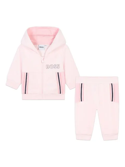 BOSS Kidswear logo-print track pants 