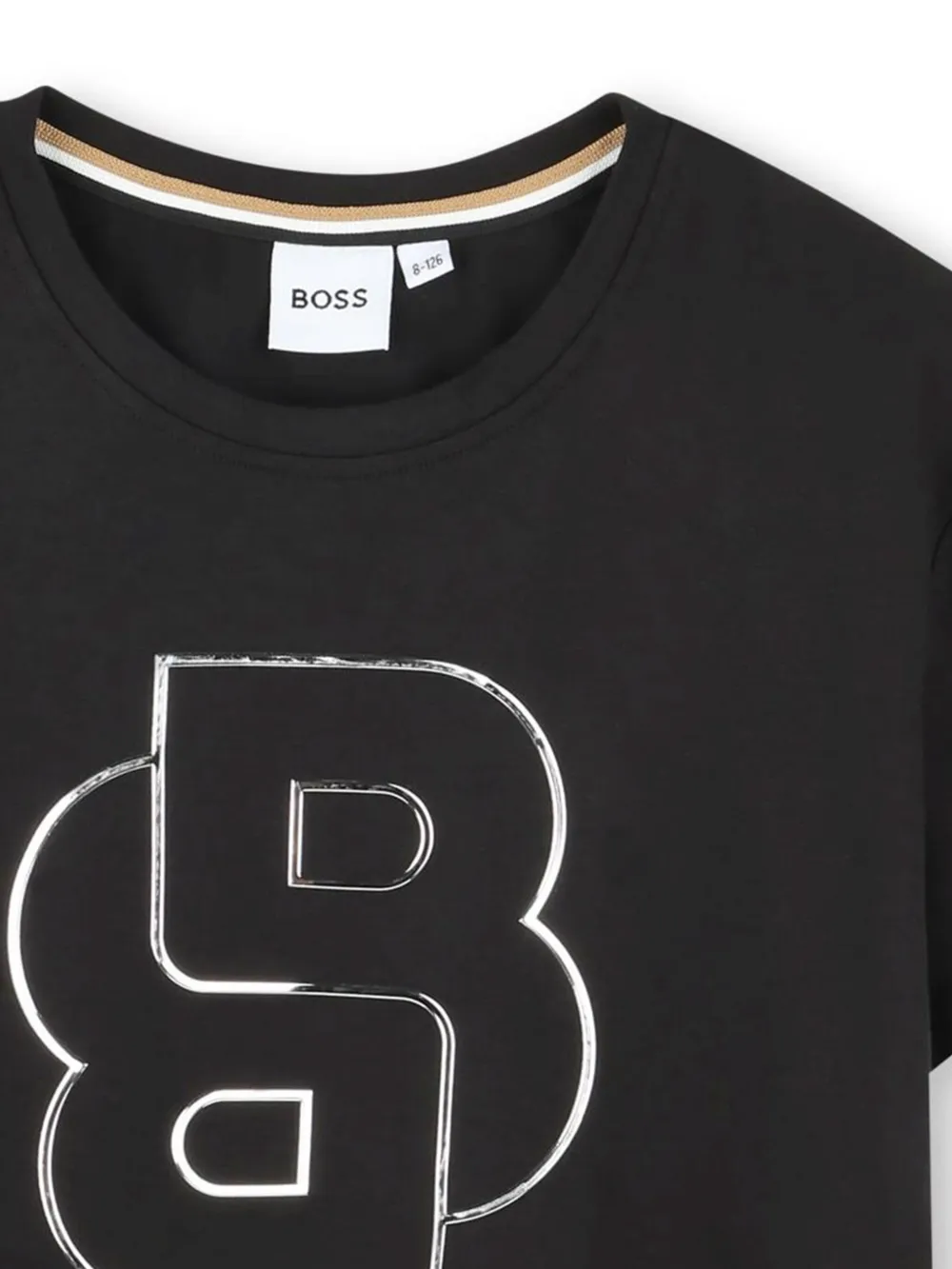 Shop Bosswear Logo-print T-shirt In Black