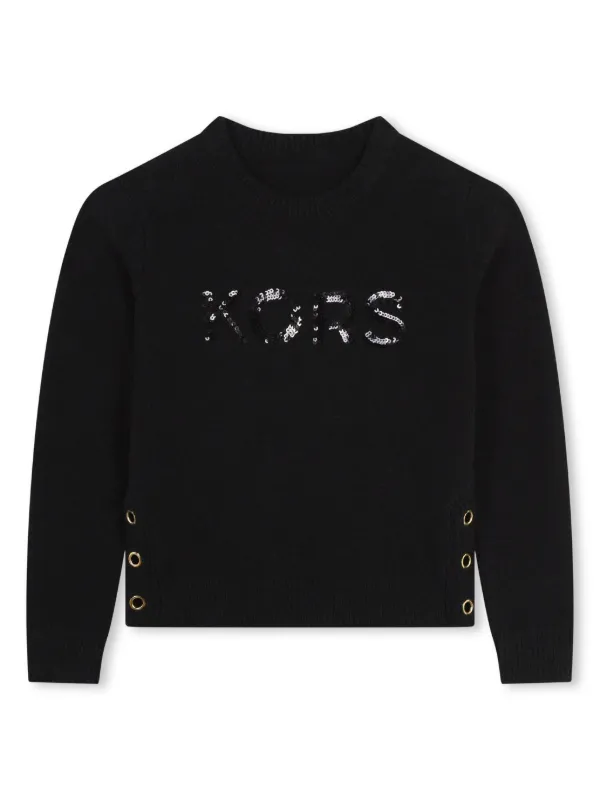 Michael kors black sweater best sale