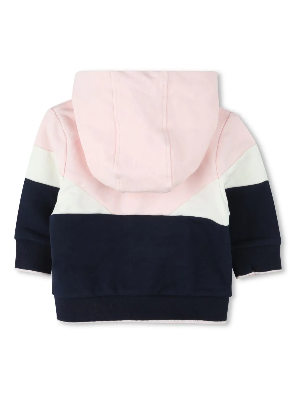 BOSS Kidswear Hoodie T-shirt en broek met logoprint Blauw
