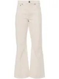 OUR LEGACY Moto-cut flared jeans - Neutrals
