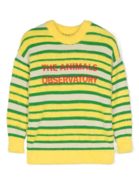 The Animals Observatory The Stripes Bull brushed jumper