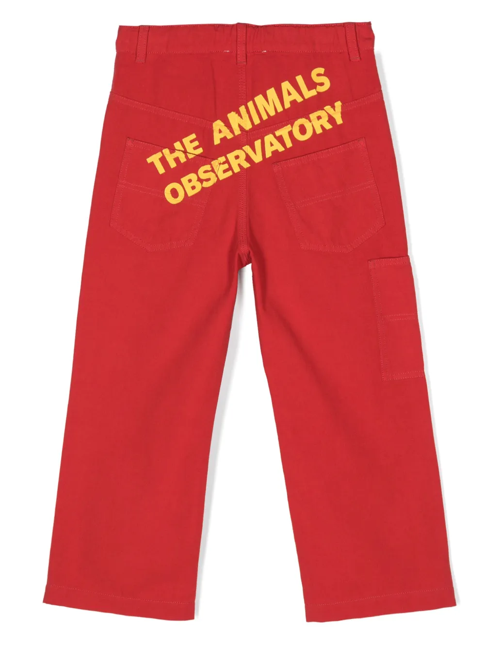 The Animals Observatory Condor Cargo Pants Red