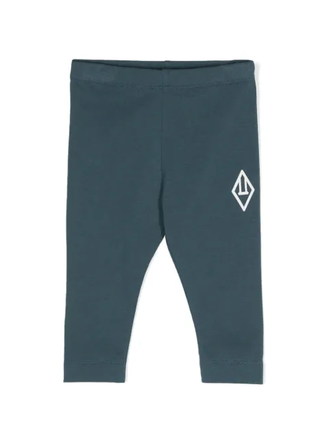 The Animals Observatory Penguin logo-print leggings