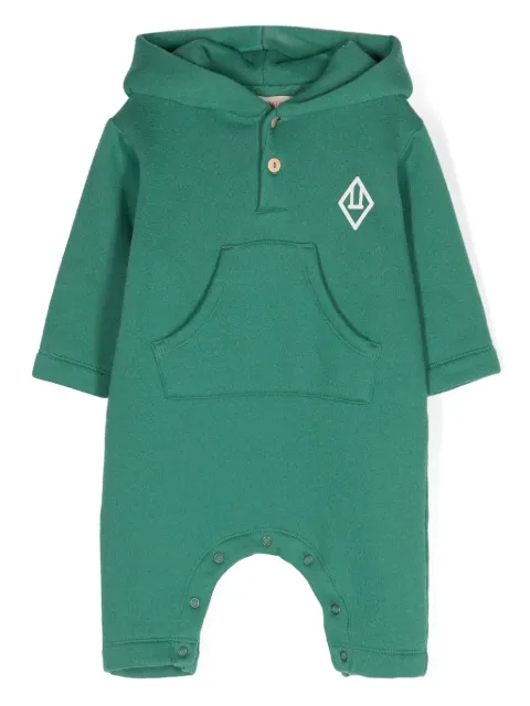 The Animals Observatory Rat logo-print hooded jumpsuit