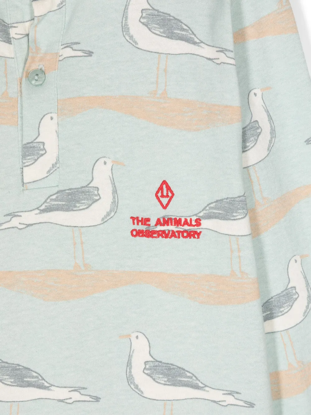 The Animals Observatory Polojurk met print Blauw