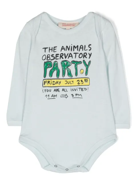 The Animals Observatory body à slogan imprimé