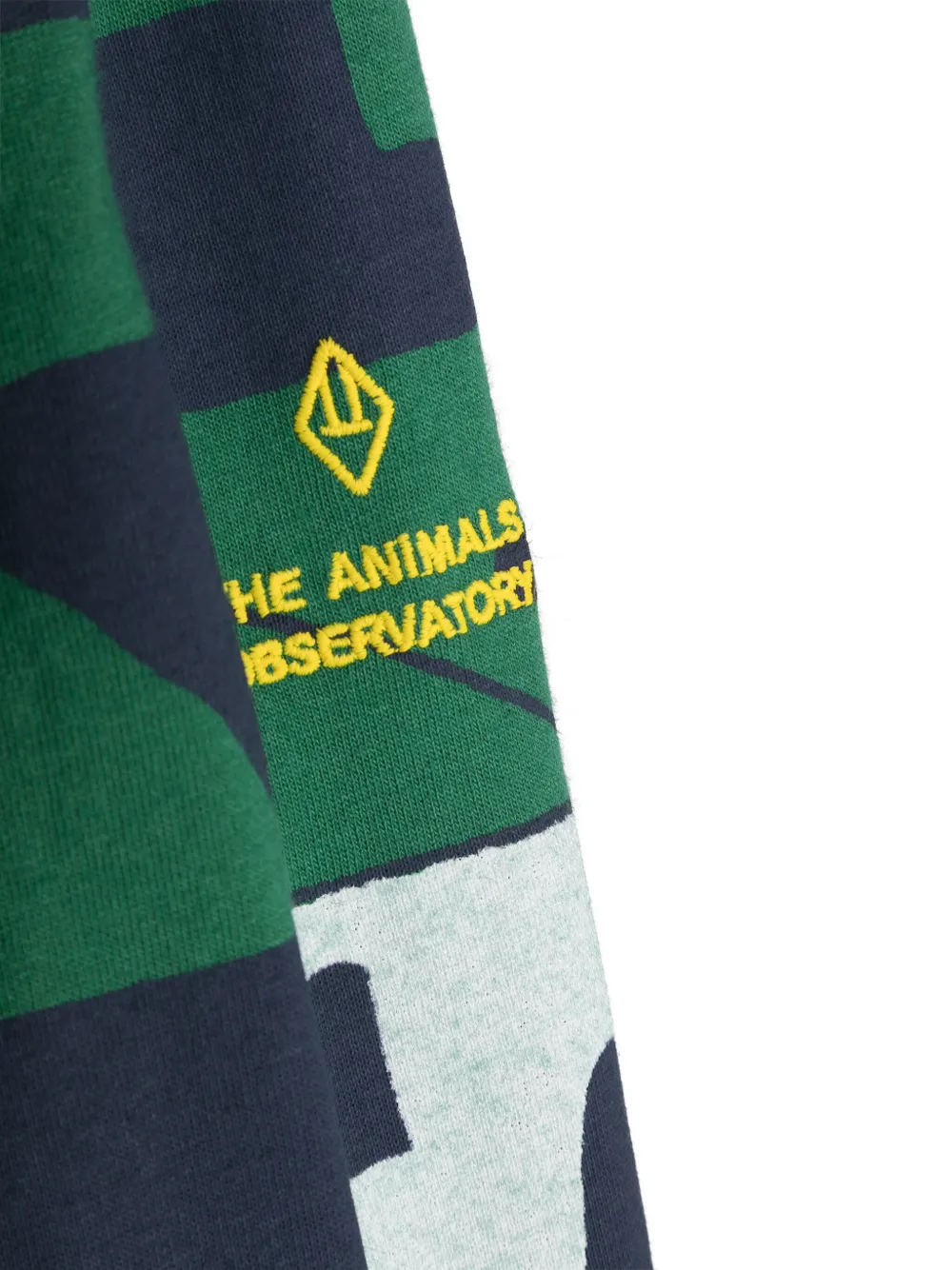 The Animals Observatory Maxi-rok met print Groen