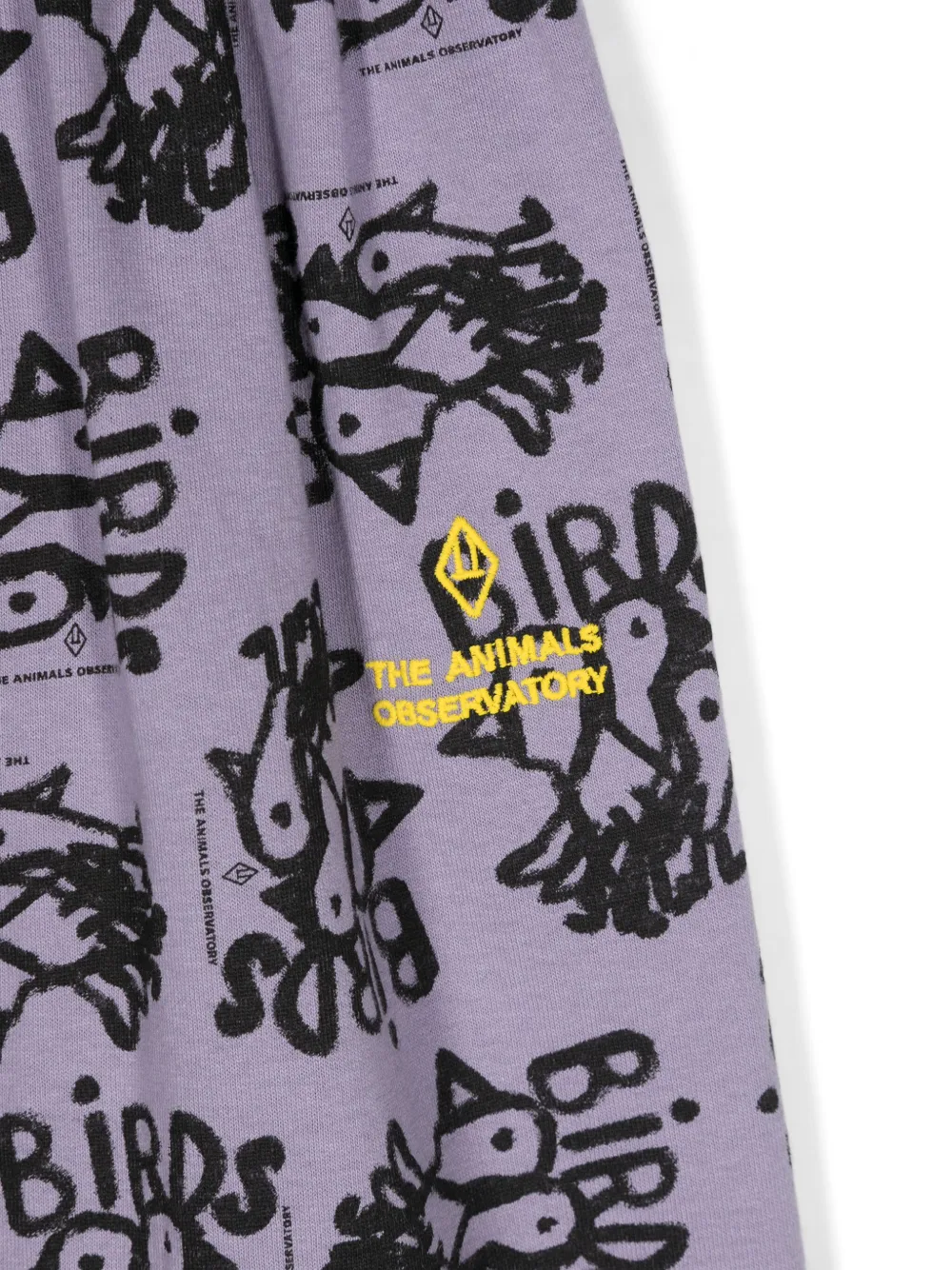 The Animals Observatory Maxi-rok met print Paars